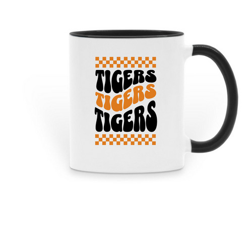 Tiger Store, a Black Two-Tone Ceramic Mug