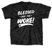 Blessed Are The Woke!, a Black Classic Tie Dye Tee