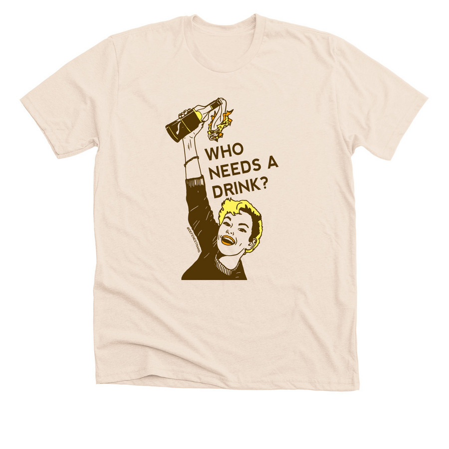 molotov, a Heather Soft Cream Premium Unisex Tee