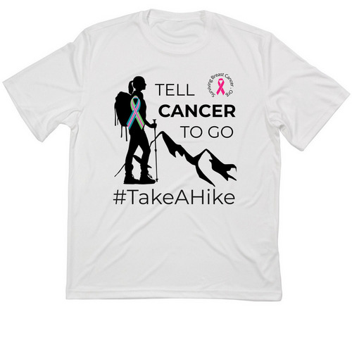 #TakeAHike2025 MBC White Performance Tee, a White Classic Performance Tee