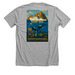 Papah?naumoku?kea RAMP 2025, a Athletic Heather Premium Unisex Tee (back-view)