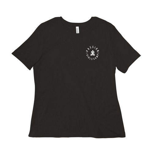 Women?s Relaxed Cotton Tee, a Black Women?s Relaxed Cotton Tee