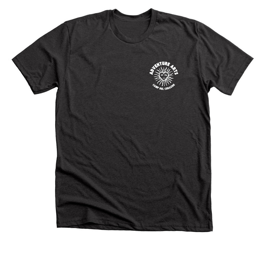 STAFF ONLY: Adventure Arts Shirt, a Dark Grey Heather Premium Unisex Tee