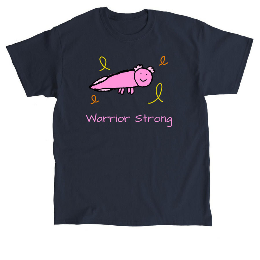 Resilient as an Axolotl, a Navy Classic Unisex Tee