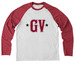 Gallatin Valley All Stars Baseball Sleeves&nbsp;, a Rise Up Red/ Bright White Allmade Eco Triblend Colorblock Raglan Long Sleeve Tee