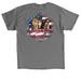 ERNEST STRONG, a Charcoal Classic Unisex Tee (back-view)