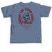 Fight The Good Fight, a Blue Jean Comfort Colors Unisex Tee (back-view)