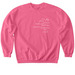 Fruits of the Spirit, a Pink Lemonade Softstyle Crewneck Sweatshirt