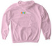 Hail Kale, a Light Pink Gildan Softstyle Pullover Hoodie (back-view)