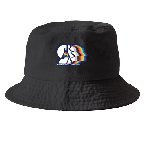 RSA LOV Hat, a Black Printed Bucket Hat