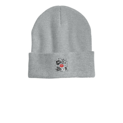 Mean Girls Merch: Beanies!, a Heather Grey Printed Cuffed Beanie