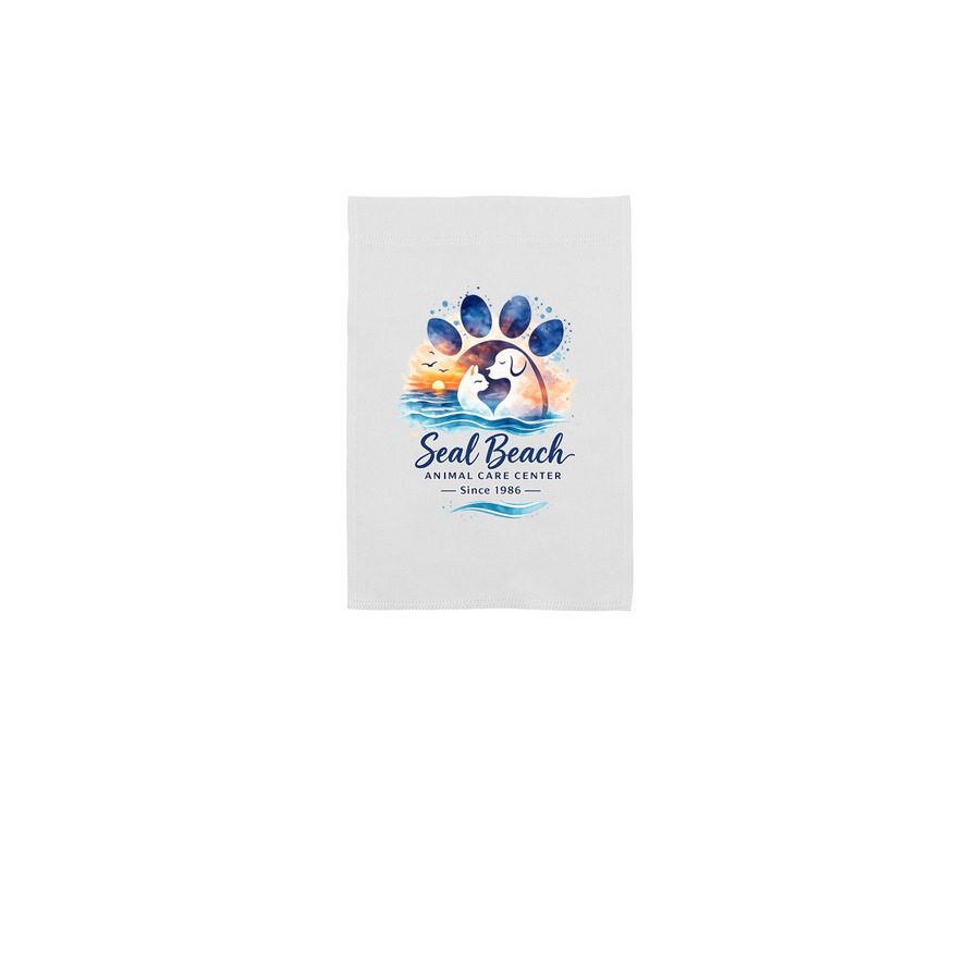 SBACC Yard Flag, a White 12" x 18" Yard Flag