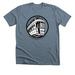 Overlea Streetcar Logo&nbsp;, a Heather Slate Premium Unisex Tee