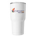 Sleeping Cheetah 30oz Tumbler, a White Insulated Tumbler
