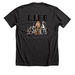 LIFE Animal Rescue, a Dark Grey Heather Premium Unisex Tee (back-view)