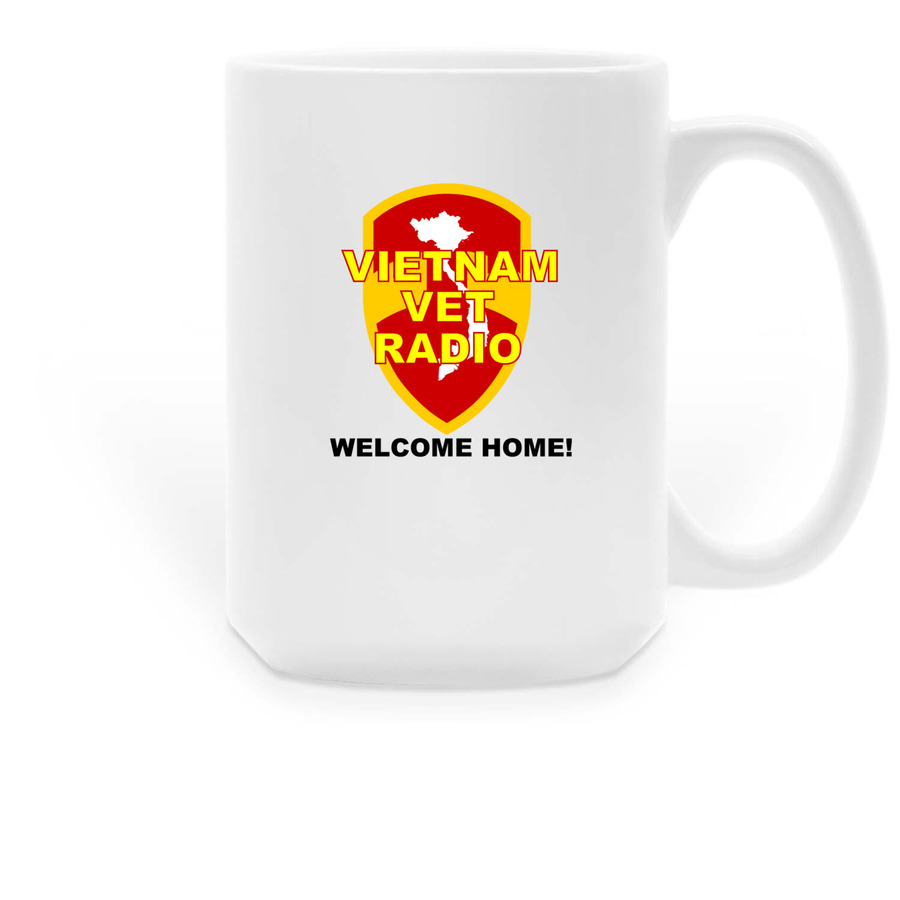 VVR Mugs, a White Large Coffee Mug