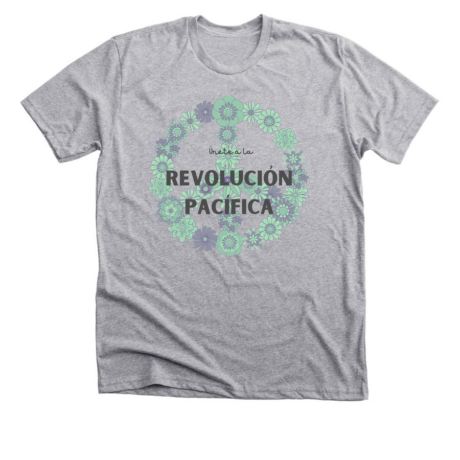 Revolucion Pacifica, a Athletic Heather Premium Unisex Tee