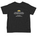Toddler Groovy ACR Shirt, a Black Toddler Tee (back-view)