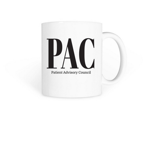 PAC Mug, a White Coffee Mug