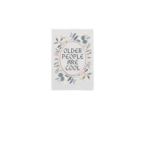 OPAC YARD FLAG, a White 12" x 18" Yard Flag