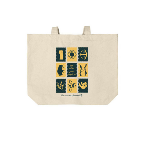 Ad Astra Per Aspera Tote Bag, a Natural Cotton Canvas Tote Bag