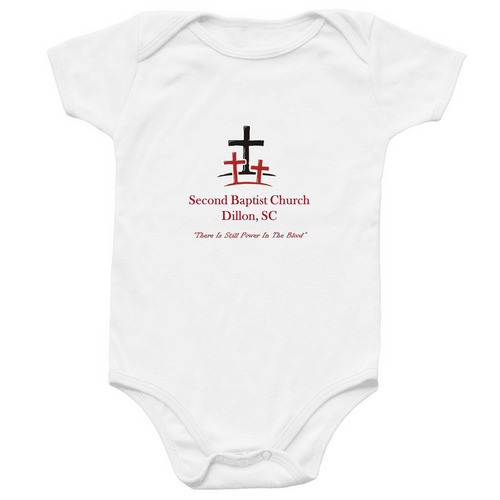 SBC Baby, a White Infant Onesie