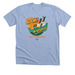 Boom & Zoom!&nbsp;, a Heather Baby Blue Premium Unisex Tee