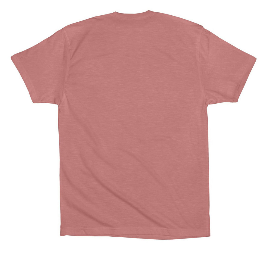 Your Vote Matters, a Mauve Premium Cotton Tee (back-view)