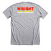 Everyone is Welcome, a Athletic Heather Premium Unisex Tee (back-view)