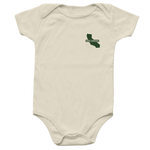 Yosemite - NAS Lemoore Front - Baby, a Natural Infant Onesie