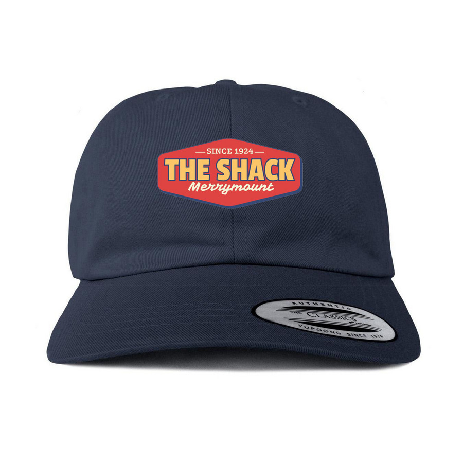 The Shack Cap, a Navy Printed Classic Baseball Cap