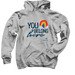 You Belong Here, a Sport Grey Pullover Hoodie