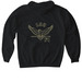 ARCIDIACONO, a Black Gildan Softstyle Pullover Hoodie (back-view)