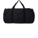 Nyr?el ACBA Duffel Bag - White Logo, a Black Day Tripper Duffel Bag (back-view)