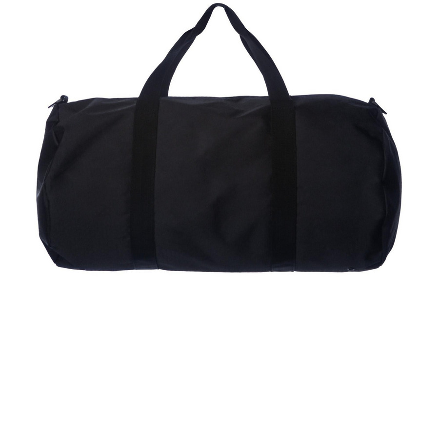 Nyr?el ACBA Duffel Bag - White Logo, a Black Day Tripper Duffel Bag (back-view)