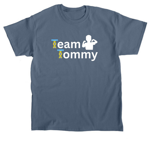 Team Tommy T-Shirts, a Indigo Blue Classic Unisex Tee