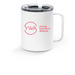 Young Women's Alliance Travel Mug, a White Stainless Steel Travel Mug