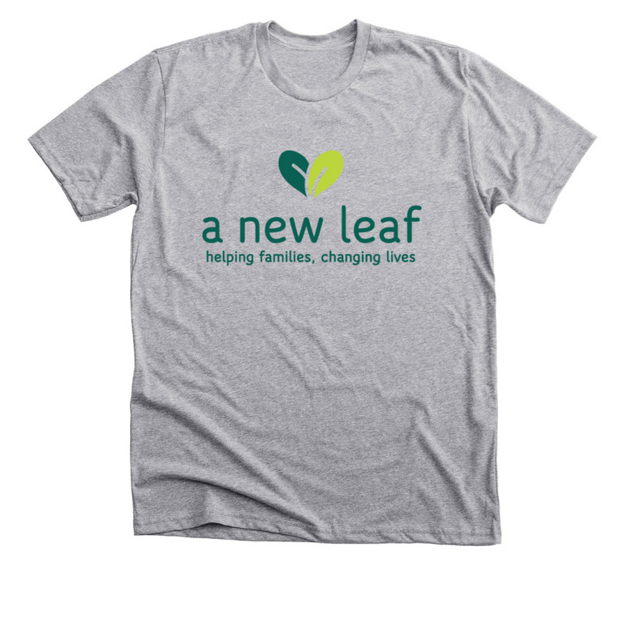 A New Leaf T-Shirt, a Athletic Heather Premium Unisex Tee