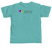 Adopt a Pit Bull!, a Seafoam Comfort Colors Unisex Tee (back-view)