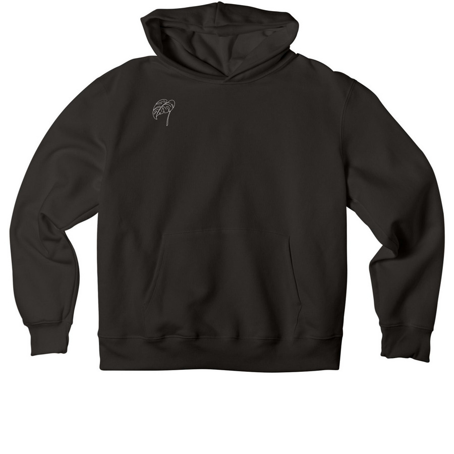 You My Baby, a Black Premium Heavyweight Pullover Hoodie