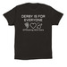 Officiating with Care, a Black Premium Cotton Tee