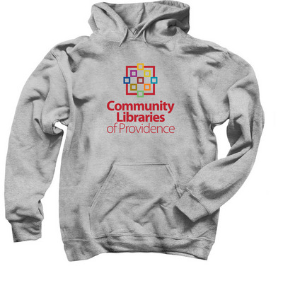 Show your Library Pride (Smaller) Draft&nbsp;, a Sport Grey Pullover Hoodie