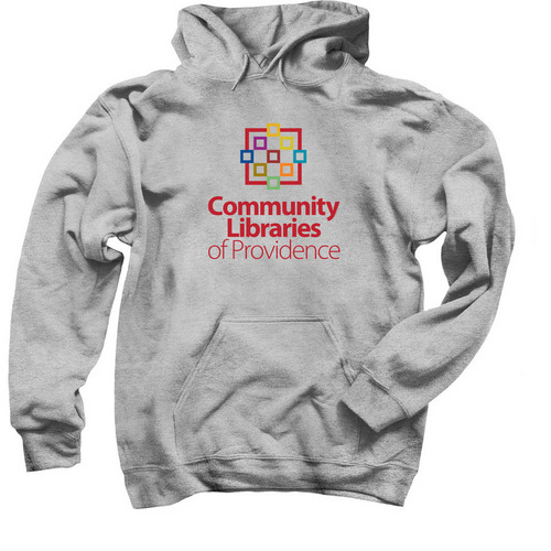 Show your Library Pride (Smaller) Draft&nbsp;, a Sport Grey Pullover Hoodie