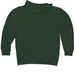 Dad's Gear in Monochrome, a Alpine Green Midweight Pullover Hoodie (back-view)