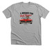 Muscle Car Bull Terrier, a Athletic Heather Premium Unisex Tee