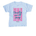 Praise His name, a Light Blue Youth Unisex Tee