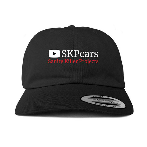 SKPcars Logo Headgear, a Black Printed Classic Baseball Cap