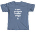 Cool People Foster Dogs Tee, a Blue Jean Comfort Colors Unisex Tee