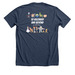 You've Got a Friend in Me Cell Therapy&nbsp;, a Heather Navy Premium Unisex Tee (back-view)