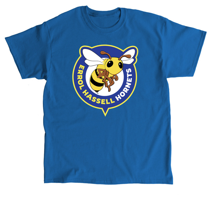 Errol Hassell Hornets Tee - Full Color Logo, a Royal Classic Unisex Tee
